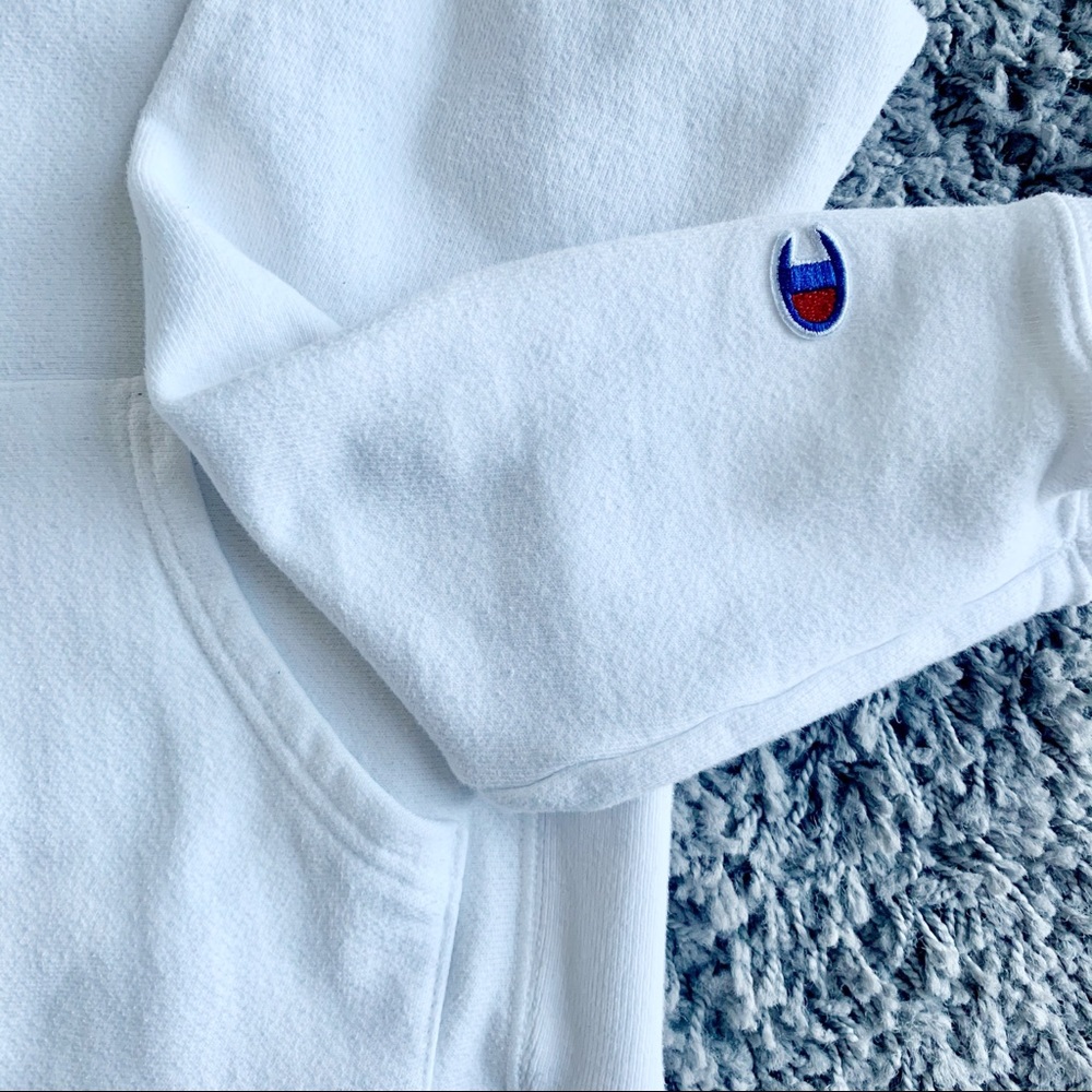 🛍White Champion Hoodie - Picture 4 of 9